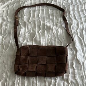 Isadora Suede Crossbody Bag